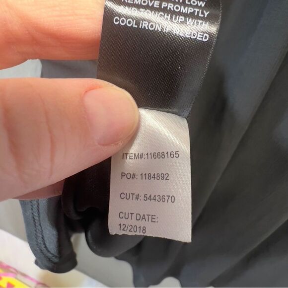 Torrid 0 large Black Chiffon Cold Shoulder Skater Dress - Picture 12 of 15